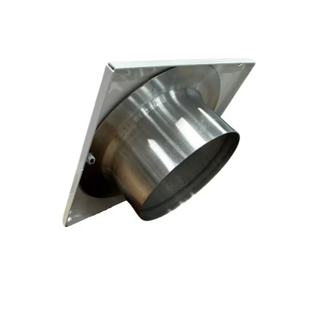 Rejilla ventilación metálica 10x10 tubo corto 100 C/orificio Rejilla Ventilación Metálica 10x10 Tubo Corto 100 C/orificio