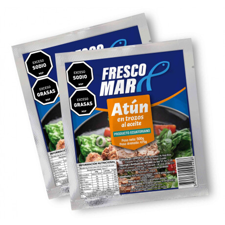 ATUN TROZOS FRESCOMAR SACH 500G ACEITE ATUN TROZOS FRESCOMAR SACH 500G ACEITE