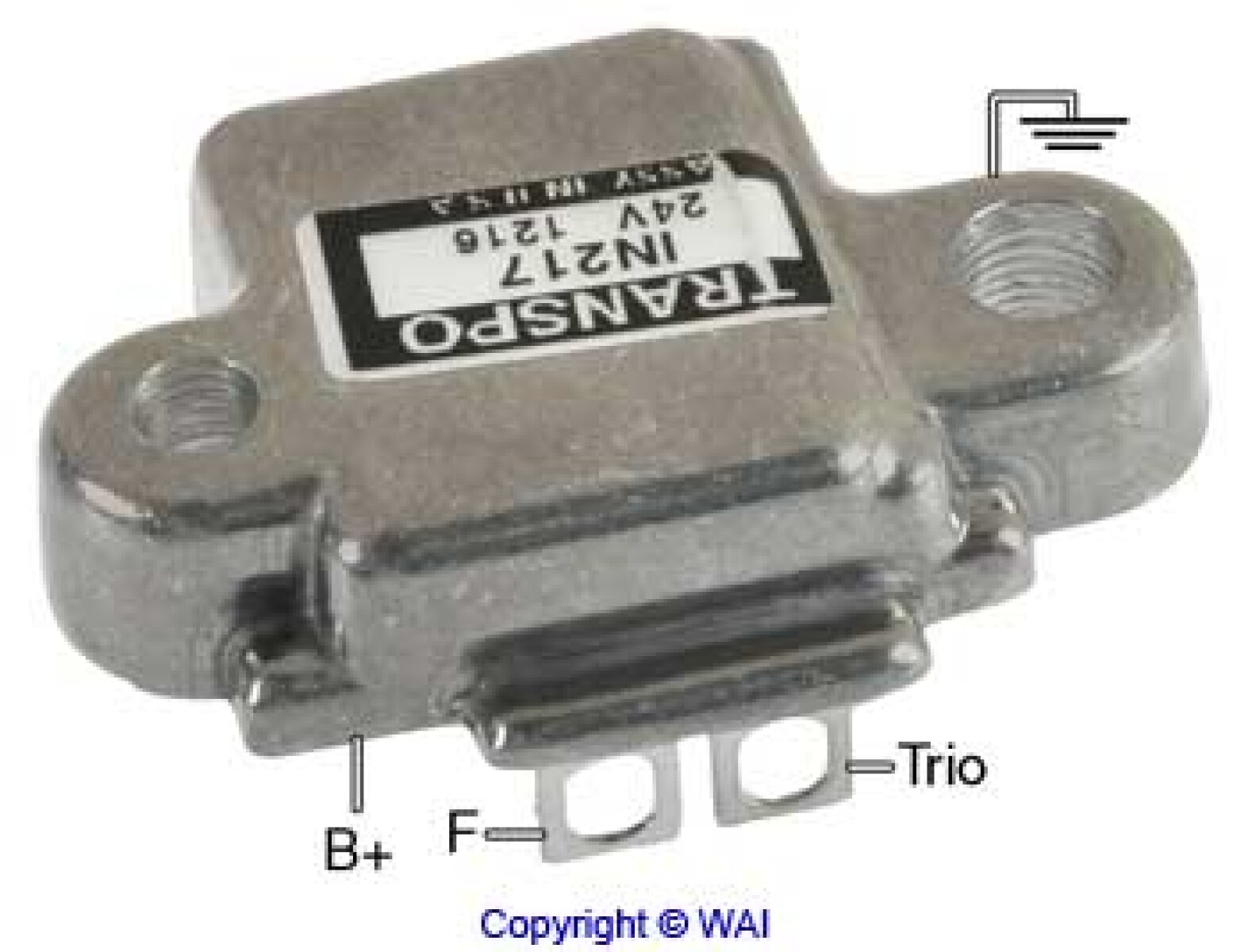 REGULADOR VOLTAJE - REGULADOR TOYOTA 24V N.DENSO ELEVADOR=RGIN.506 TRANSPO 