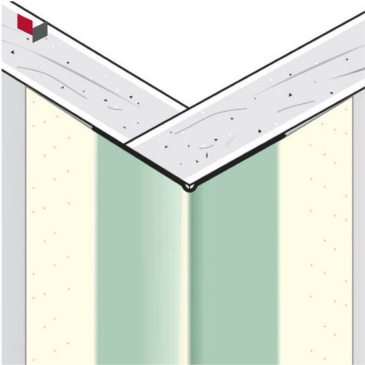 Cantonera metal papel Sheetrock 3,05m