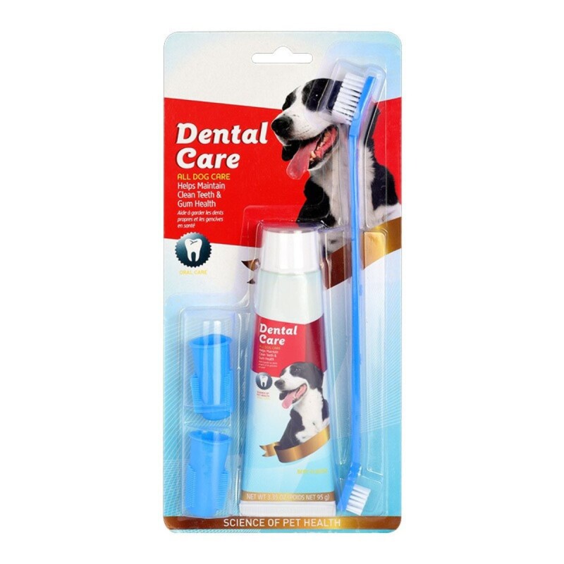 KIT DE LIMPIEZA DENTAL PARA PERROS KIT DE LIMPIEZA DENTAL PARA PERROS