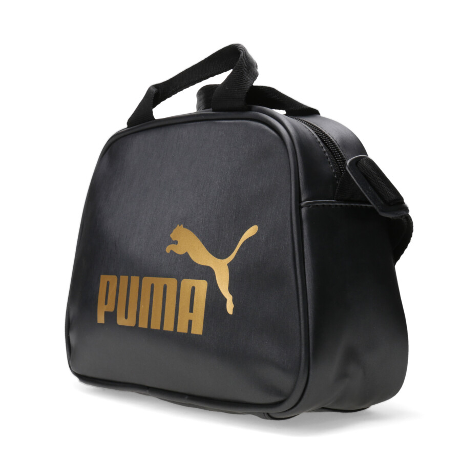 Cartera Puma X Negro - Dorado