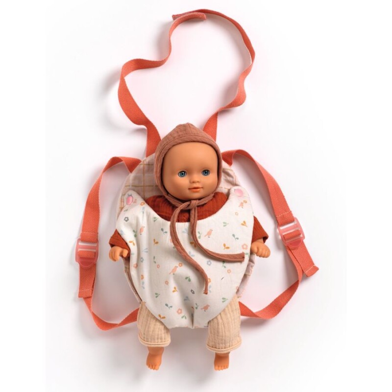 Mochila para bebes para niños Pomea Djeco Lavender Mochila Para Bebes Para Niños Pomea Djeco Lavender