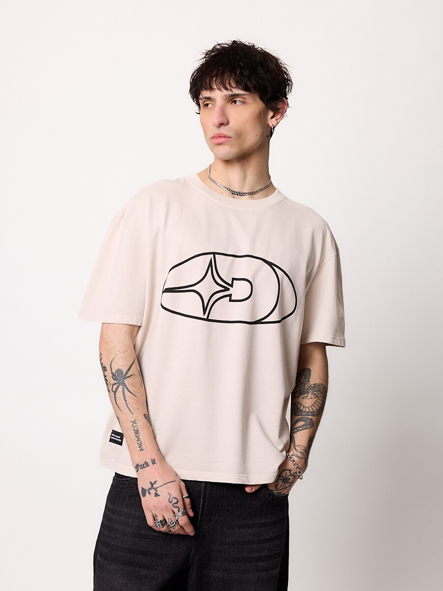 T-SHIRT M/C GUARIAN DIXIE Gris Claro