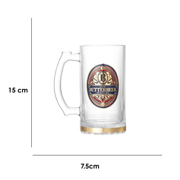 Jarra cerveza Hogwarts diseño 1