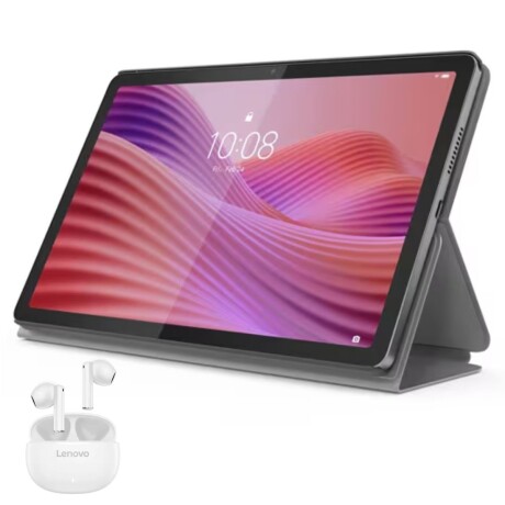 Tablet Lenovo 10.0 128GB con case y auriculares de regalo V01