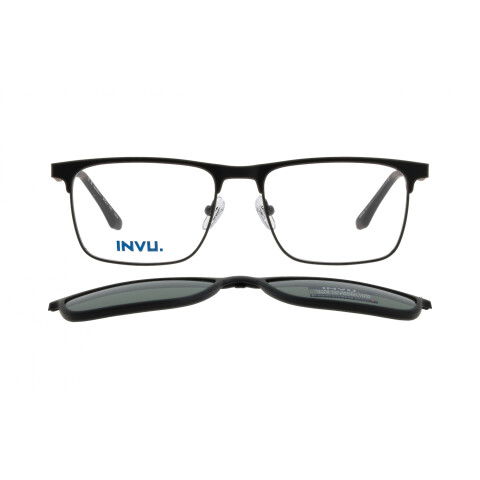 INVU Clip-On 32505A col M.Black Pol Invu Clip-on 32505a Col M.black Pol