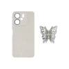 Protector para Xiaomi Redmi 13C diseño marmol con mariposa Protector Para Xiaomi Redmi 13c Diseño Marmol Con Mariposa