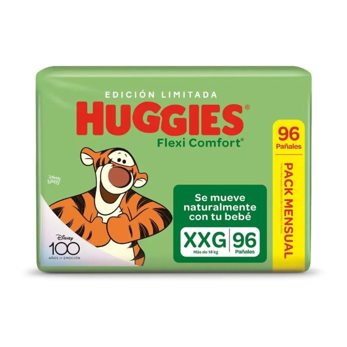 Pañales Huggies Flexi Comfort XXg 96U 