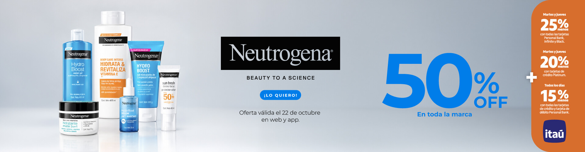 Neutrogena 50%