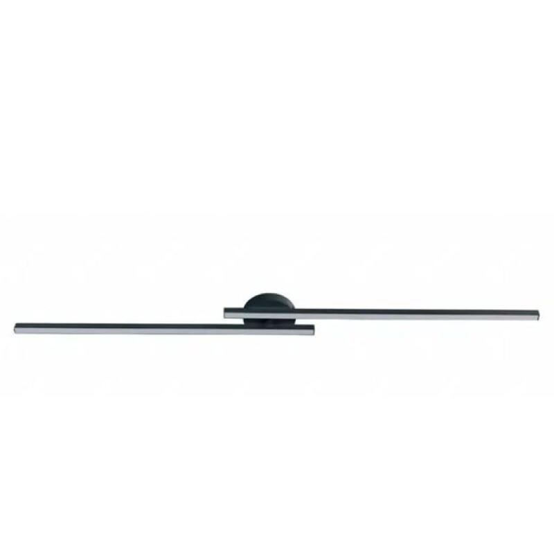 APLIQUE LED ZIG LUZ DIRECTA 60CM 18W 3000K NEGRO APLIQUE LED ZIG LUZ DIRECTA 60CM 18W 3000K NEGRO
