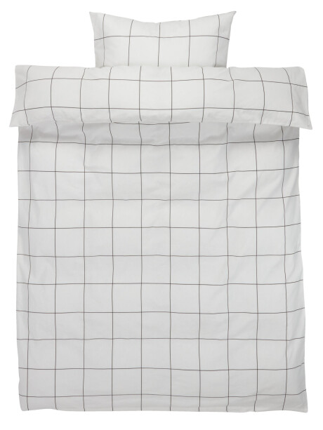 Juego funda nórdica CRISTA 155x220 bl/ne Juego funda nórdica CRISTA 155x220 bl/ne