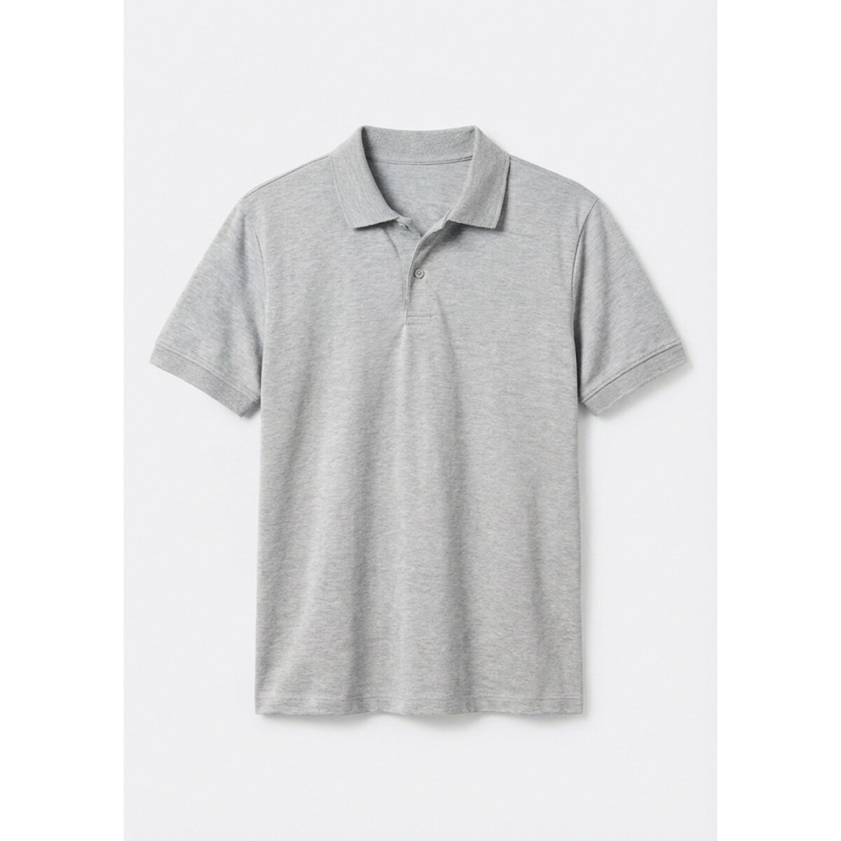 CAMISA POLO MM MASC - CINZA MESCLA 