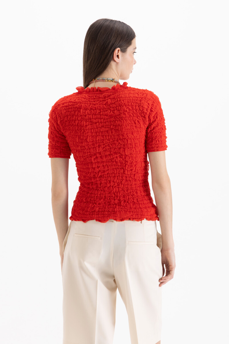 TOP CHARLOTTE Bordo