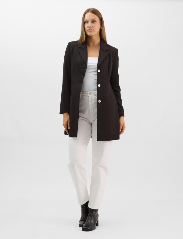 Blazer Office Largo NEGRO