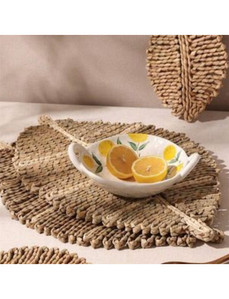 INDIVIDUAL HOJA 30x40CM NATURAL INDIVIDUAL HOJA 30x40CM NATURAL