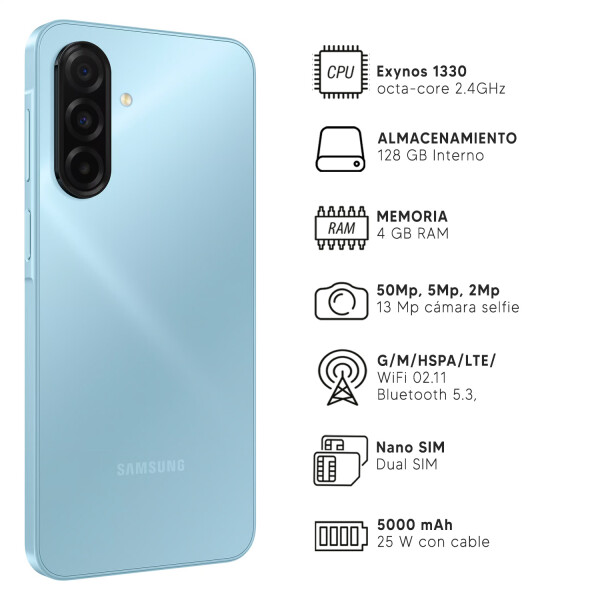 Samsung Galaxy A17 4/128gb 4g + Regalo AZUL