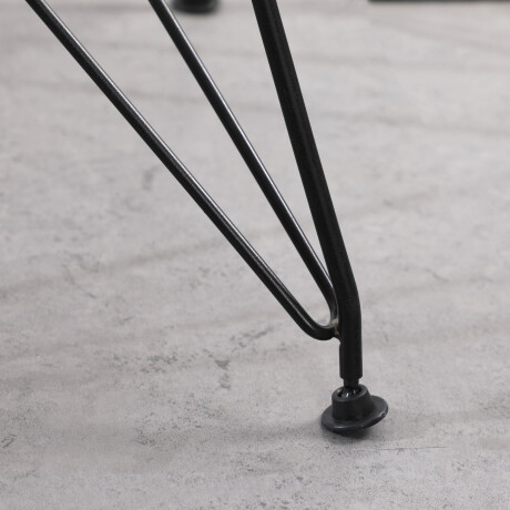SILLA DE COMEDOR PU-Y-METAL GRIS ANTOLOGIA