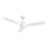 Ventilador de Techo Practic Life FS52011 con Luz LED y Control Remoto Blanco