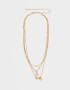 Collares Cortos De inicial Collar Corto De Inicial "r" - Dorado