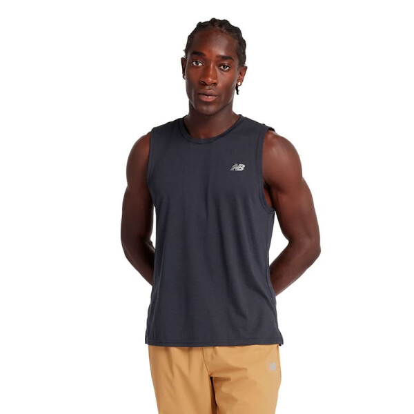 Musculosa New Balance de Hombre - MT43200BK Negro