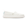 White Canvas Alpama Sneak - Mujer White