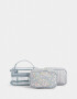 Porta Cosméticos Estampados Set De Portacosméticos - Azul Celeste