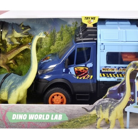 Camión 4X4 Dickie Toys Dino World Lab 26CM con Accesorios 001
