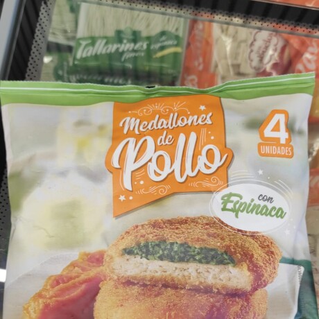 MEDALLONES POLLO ESPINACA 500G +SOLO PDE O WEB+ MEDALLONES POLLO ESPINACA 500G +SOLO PDE O WEB+