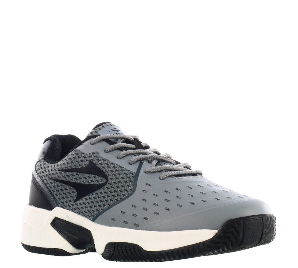 Tenis Padel Gris Topo/Negro