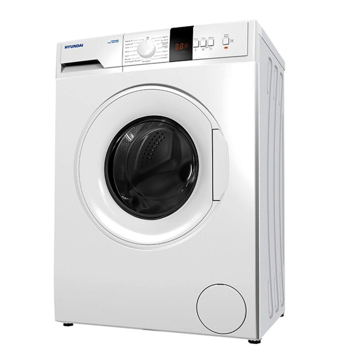 Lavarropas 6 kg carga frontal Hyundai 