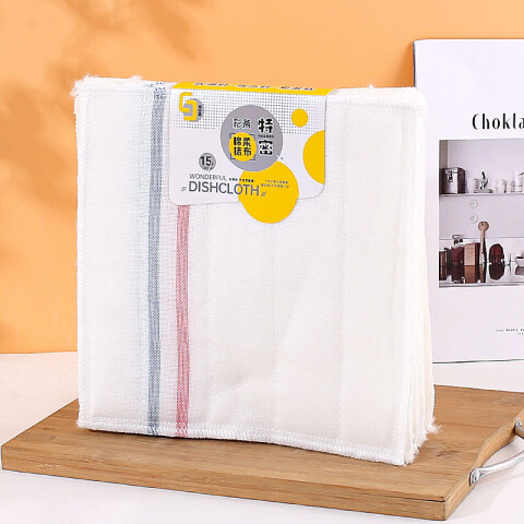 Franelas repasadores multiuso 15pcs 25cm Franelas Repasadores Multiuso 15pcs 25cm