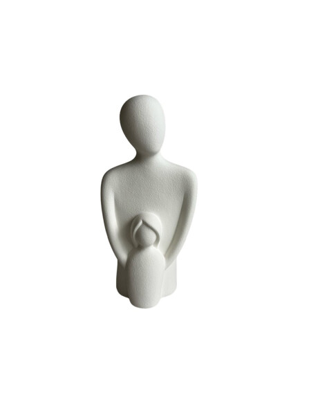 ADORNO PADRE HIJA CERAMICA 22X11X7CM ADORNO PADRE HIJA CERAMICA 22X11X7CM