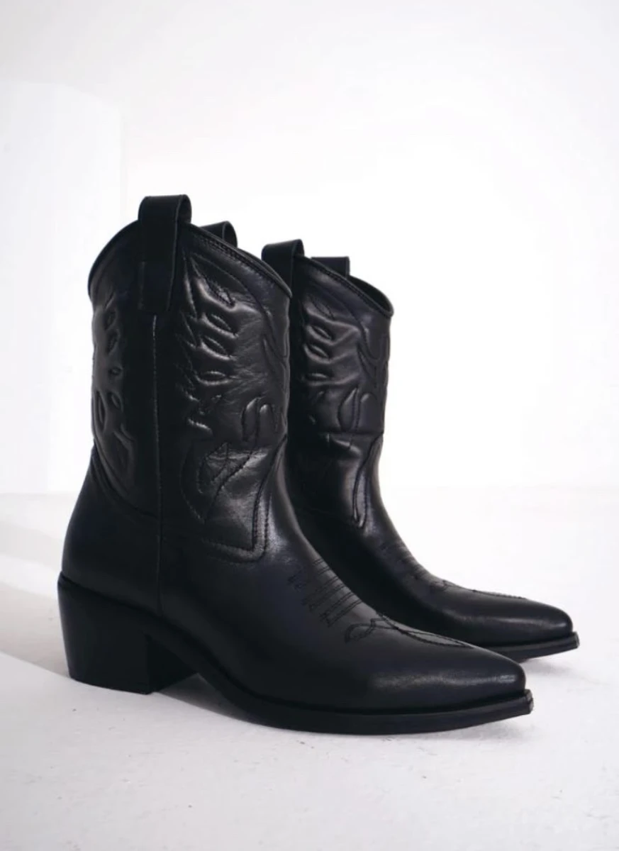 Bota Texana - negra 