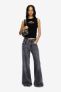 1978 D-AKEMI L.30 TROUSERS Negro