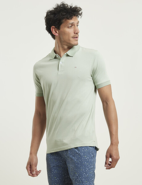 520792 REMERA HARRINGTON LABEL Verde