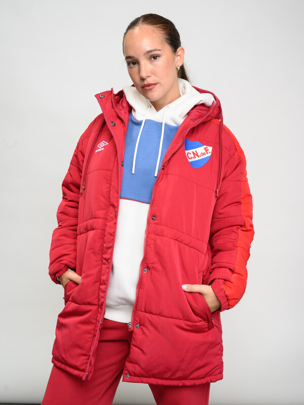 PARKA EDGE Nacional Mujer Beige, ordeaux, Rojo