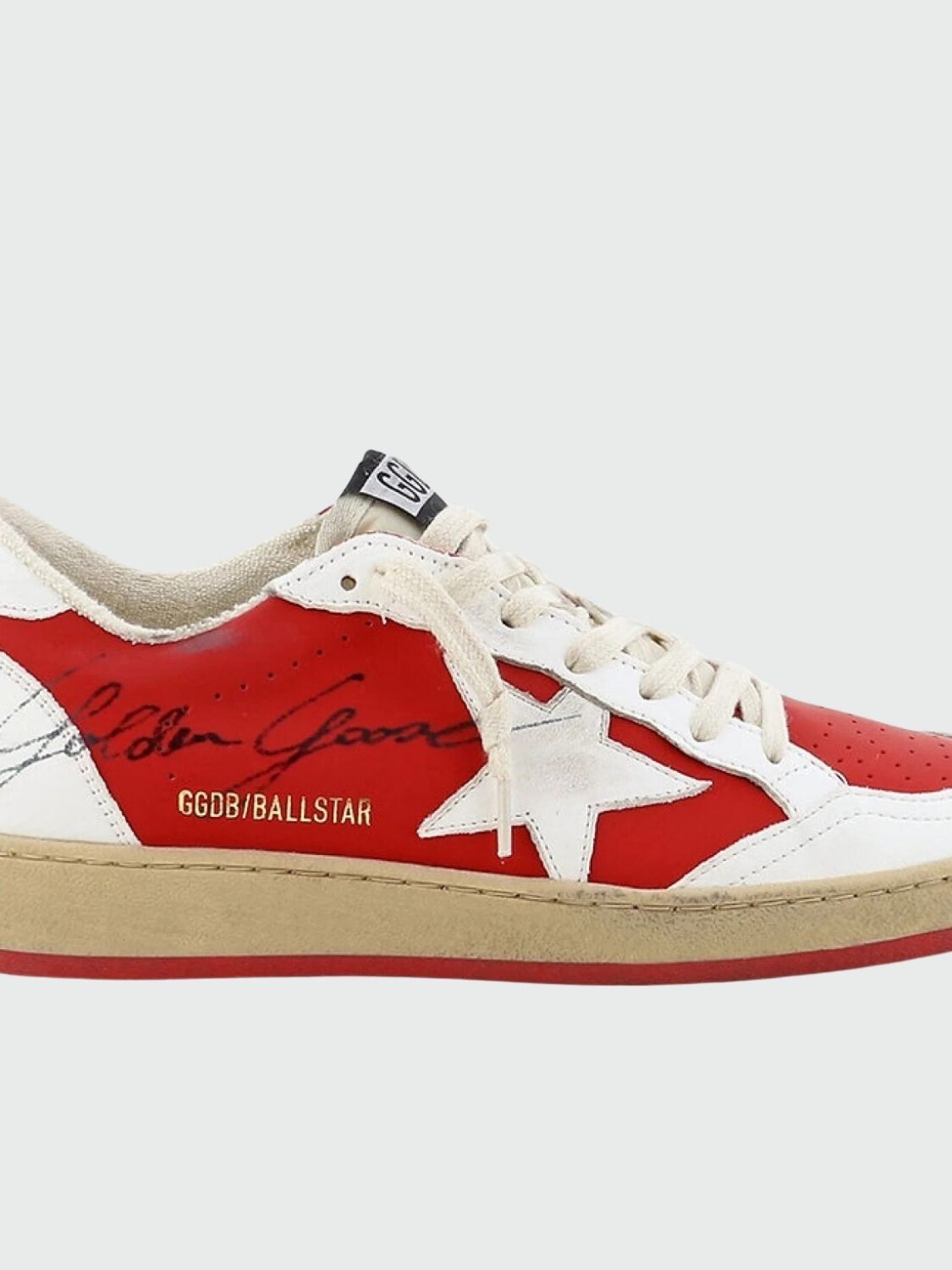 Championes de cuero Ballstar Rojo