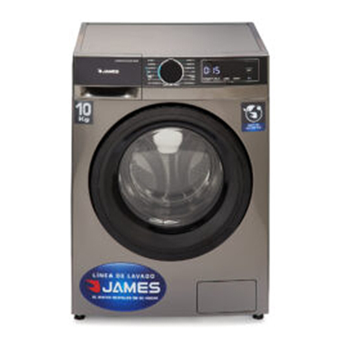 Lavarropas carga frontal James LR1016 - INOX 