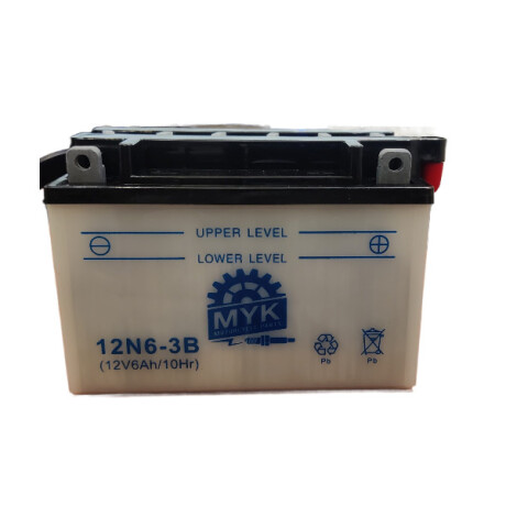 Bateria de acido MYK 12N6 3B (Classic) Bateria de acido MYK 12N6 3B (Classic)