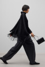 PONCHO TEJIDO Negro