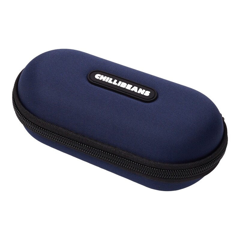 Estuche para lentes con cierre Chilli Beans Azul