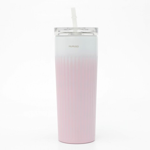 VASO TÉRMICO ACANALADO CON SORBITO (COLECCIÓN CHERRY BLOSSOM/ROSA/500 ML) VASO TÉRMICO ACANALADO CON SORBITO (COLECCIÓN CHERRY BLOSSOM/ROSA/500 ML)
