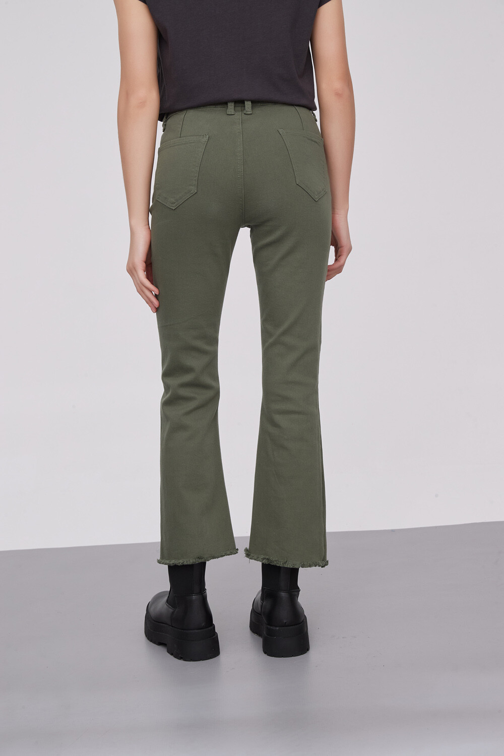 Pantalon Brindisi Verde Seco