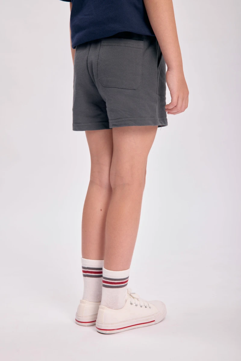 Short deportivo Gris Oscuro