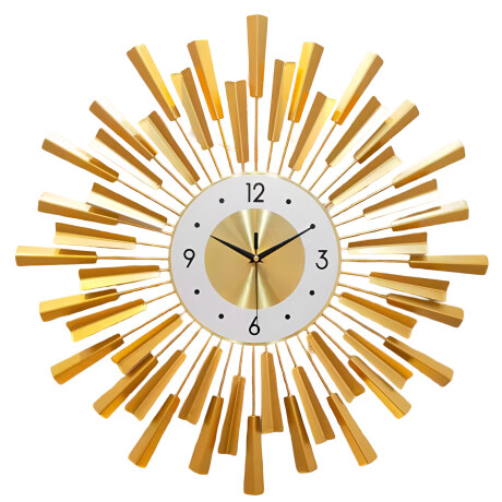 Reloj De Pared Flechas Doradas Cuadradas Reloj De Pared Flechas Doradas Cuadradas