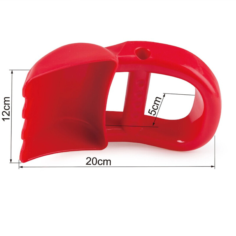 Pala Cuchara de Playa Hape Rojo