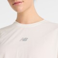 Remera New Balance de Dama - Drapey Relaxed - WT51133SST WHITE