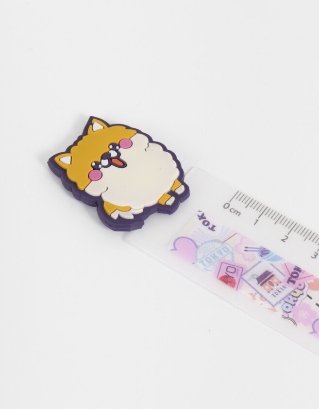 Útiles Varios Regla Con Topper "tokyo" - Combinacion Multicolor