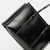 Shopper Louise en efecto cuero liso Negro